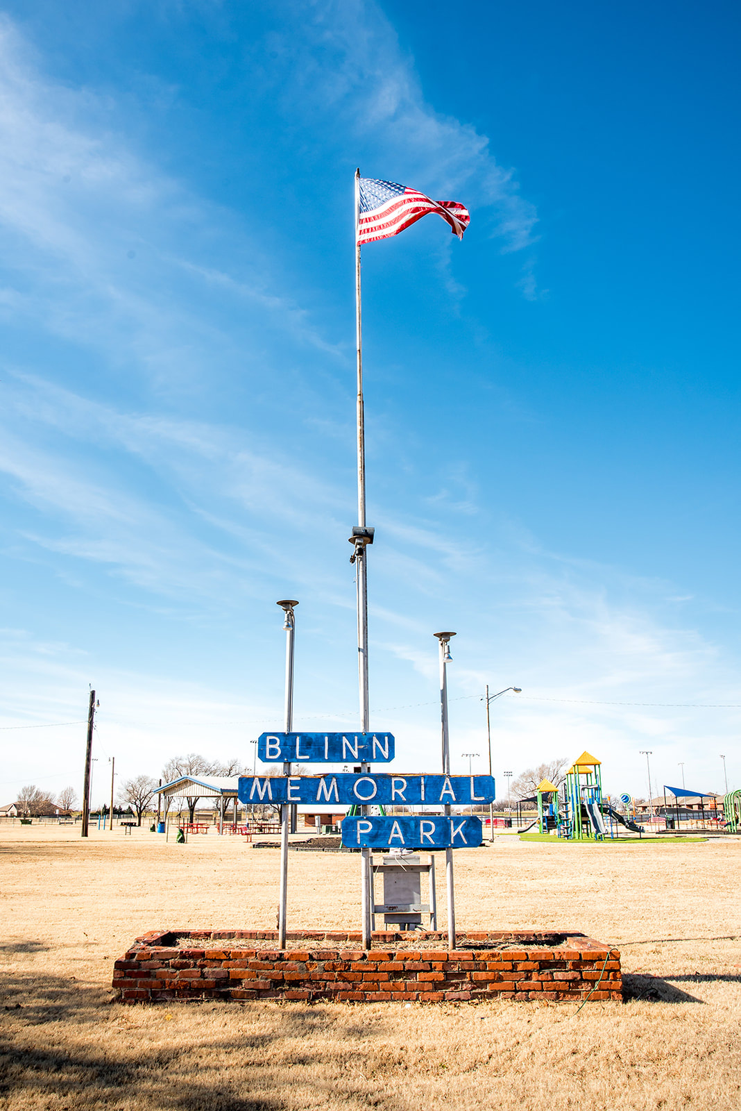 Blinn Memorial Park in Tonkawa, Oklahoma