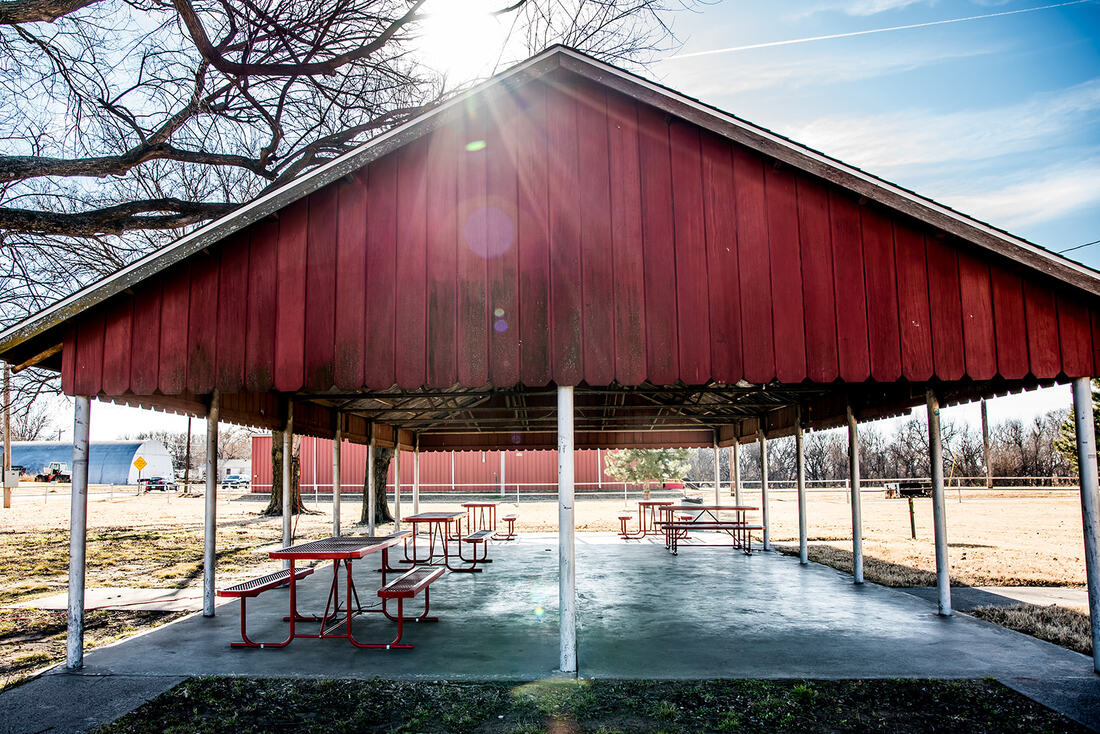 Ray See Park Pavillion in Tonkawa