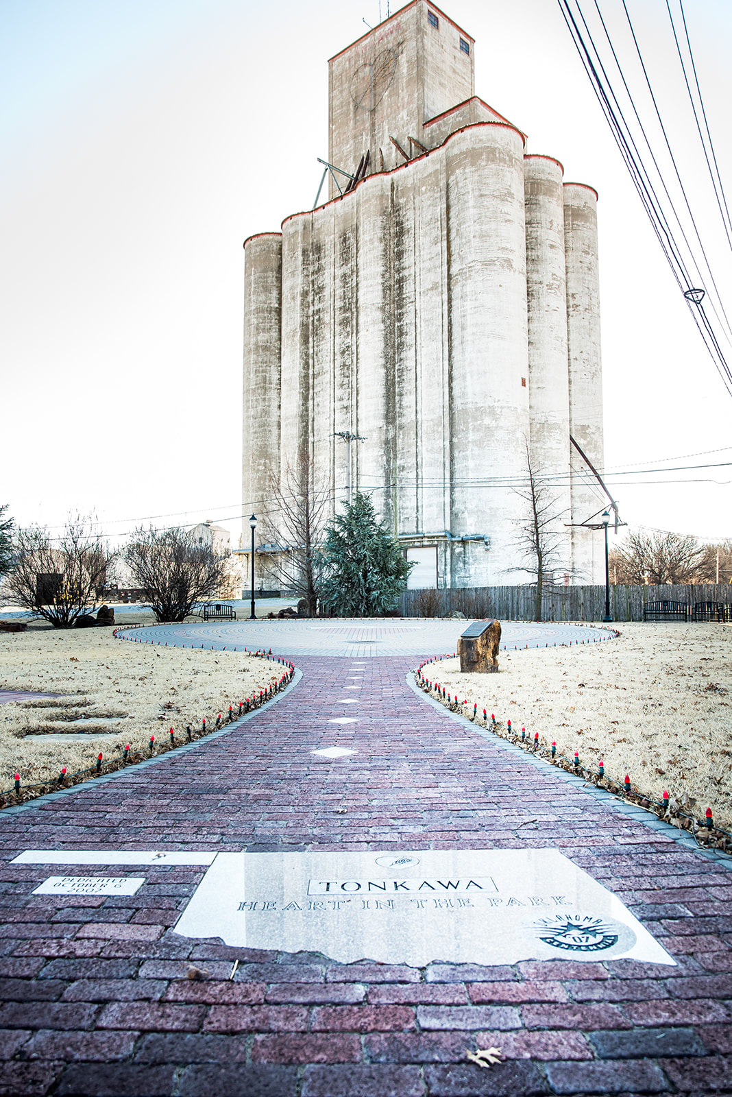 Heart in the Park in Tonkawa, Oklahoma