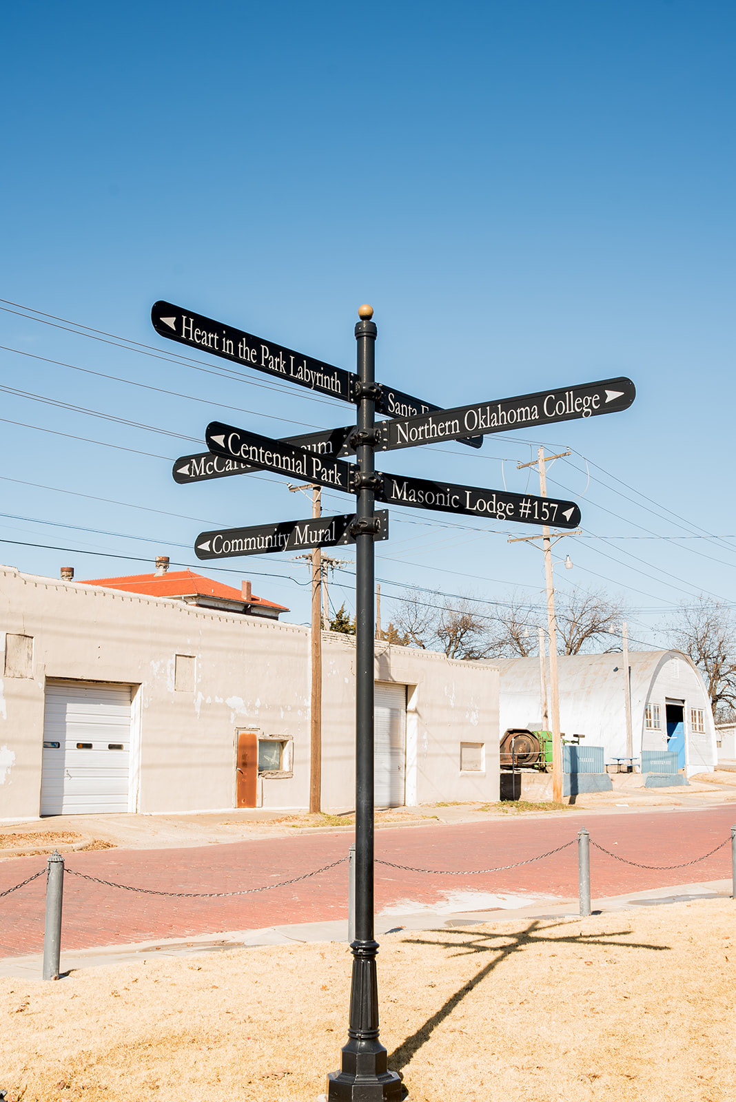 Sign with Attractions in Tonkawa, Oklahoma